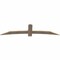 Ekena Millwork Bellingham Smooth Timber Gable Bracket, Douglas Fir, 84"W x 21"H x 1 1/2"D x 5 1/2"F, 6/12 Pitch GBW084X21X0206BEL00SDF - alternate 3